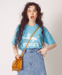 MIXTA | 【MIXTA for MADEMOISELLE】ワイルドキャットTシャツ(Tシャツ/カットソー)
