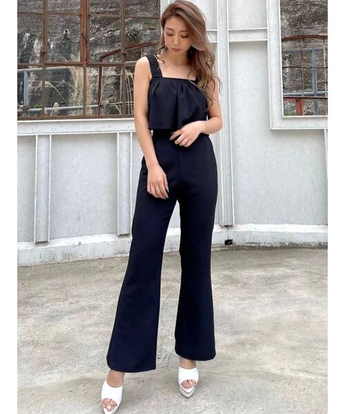 RESEXXY（リゼクシー）の「シャーリングパンツ【セットアップ着用可能】（その他パンツ・レディース・ホワイト/ブラック/ベージュ・FREE）」の15枚目の写真