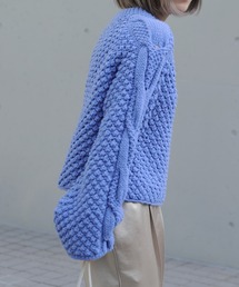 stola ♡ 新品ペルー糸ハンドニットプルオーバー stola ♡ 新品ペルー糸ハンドニットプルオーバー