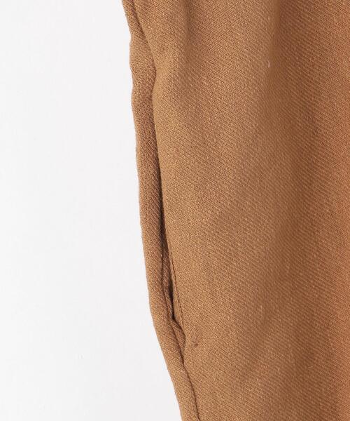 green label relaxing（グリーンレーベルリラクシング）の「[ エムワイエー ] SC MYA フリンジ カフタン ワンピース（ワンピース・レディース・オフホワイト/モカ・FREE）」の15枚目の写真