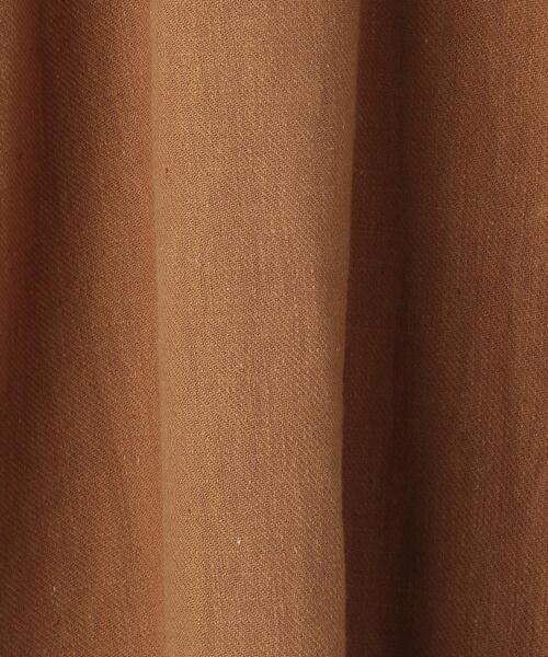 green label relaxing（グリーンレーベルリラクシング）の「[ エムワイエー ] SC MYA フリンジ カフタン ワンピース（ワンピース・レディース・オフホワイト/モカ・FREE）」の16枚目の写真