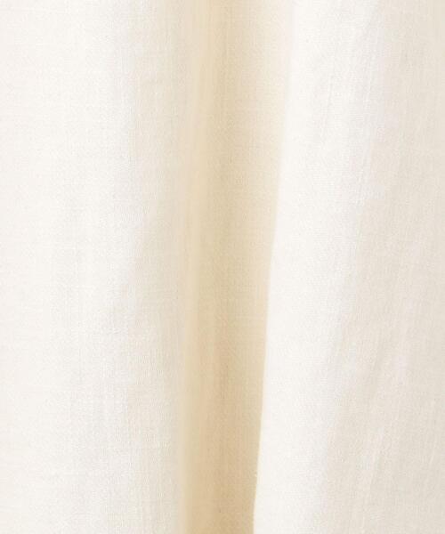 green label relaxing（グリーンレーベルリラクシング）の「[ エムワイエー ] SC MYA フリンジ カフタン ワンピース（ワンピース・レディース・オフホワイト/モカ・FREE）」の17枚目の写真