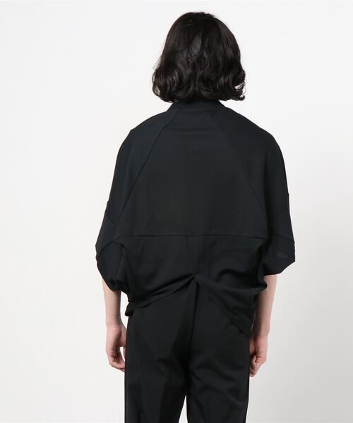 ANREALAGE（アンリアレイジ）の「ANREALAGE(アンリアレイジ) “OCTAHEDRON”ポロシャツ（ポロシャツ・メンズ・ブラック・46）」の3枚目の写真