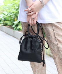 ■■■【ADD CULUMN/アドカラム】FAKE LEATHERMINI BAG：ショルダーバッグ