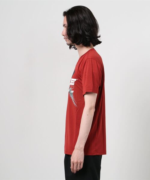 NIKE（ナイキ）の「ナイキ NIKE 半袖機能Tシャツ ナイキ DRI-FIT レッグ PX 2 SU21 S/S Tシャツ（Tシャツ/カットソー・メンズ・レッド/ブラック/グリーン・S/3L/LL/M/L）」の4枚目の写真