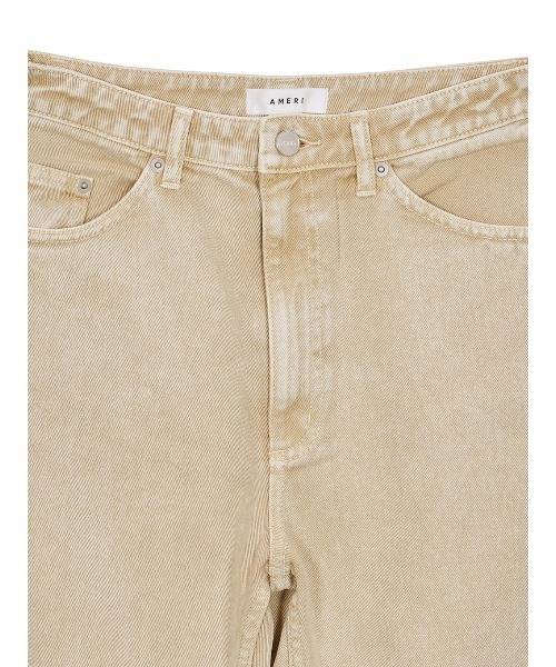 Ameri（アメリ）の「BLEACH COLOR DENIM（デニムパンツ・レディース・ブルー/ベージュ・24inch/25inch/26inch）」の16枚目の写真