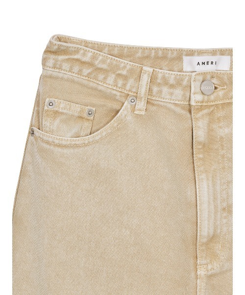 Ameri（アメリ）の「BLEACH COLOR DENIM（デニムパンツ）」 - WEAR