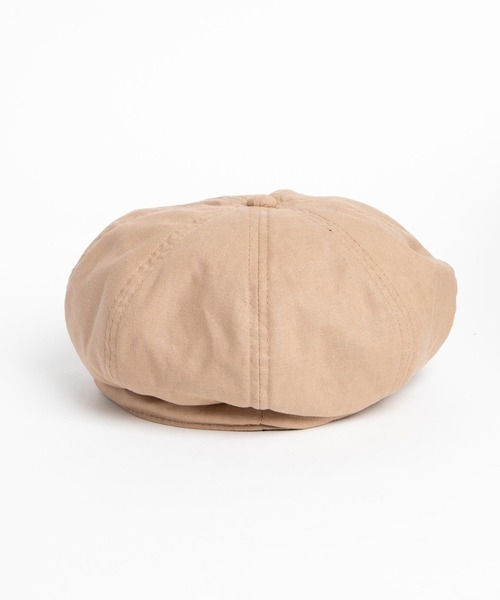 WEGO（ウィゴー）の「WEGO/リネンボリュームキャスケット（キャスケット・レディース・ブラック/ベージュ/キナリ/ブラウン・FREE）」の6枚目の写真