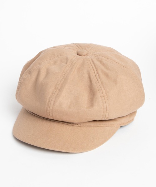 WEGO（ウィゴー）の「WEGO/リネンボリュームキャスケット（キャスケット・レディース・ブラック/ベージュ/キナリ/ブラウン・FREE）」の13枚目の写真