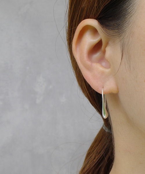 SIGNAL（シグナル）の「【SIGNAL/シグナル】silver925 ドロップピアス / シルバー925（ピアス（両耳用）・レディース・シルバー・FREE）」の2枚目の写真