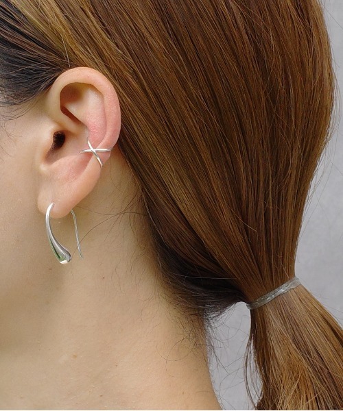 SIGNAL（シグナル）の「【SIGNAL/シグナル】silver925 ドロップピアス / シルバー925（ピアス（両耳用）・レディース・シルバー・FREE）」の6枚目の写真