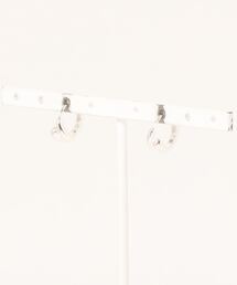 Jenny BY IMMANOEL | silver925 オーバーラップピアス(ピアス（両耳用）)