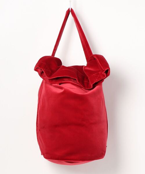 SALON adam et rope'(サロン アダム エ ロペ)の「Bucket tote bag/RILIEVO100【PASS THE BATON】(トートバッグ・レディース・レッド/ピンク系その他/ベージュ・FREE)」の5枚目の写真