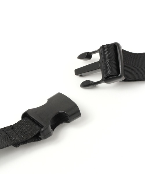 LAKOLE（ラコレ）の「フロントポケットフェイクレザーボディバッグ / 952109（ボディバッグ/ウエストポーチ・メンズ・ブラウン系その他/ブラック・FREE）」の13枚目の写真