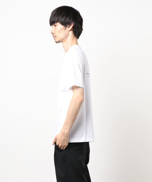 NICOLE CLUB FOR MEN（ニコルクラブフォーメン）の「ダブルシルケットロゴプリントT（Tシャツ/カットソー・メンズ・ホワイト系その他/ホワイト系その他2/ブラック系その他/ブラック系その他2・MEDIUM/LARGE/X-LARGE/XX-LARGE）」の10枚目の写真