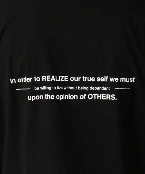 NICOLE CLUB FOR MEN（ニコルクラブフォーメン）の「ダブルシルケットロゴプリントT（Tシャツ/カットソー・メンズ・ホワイト系その他/ホワイト系その他2/ブラック系その他/ブラック系その他2・MEDIUM/LARGE/X-LARGE/XX-LARGE）」の7枚目の写真