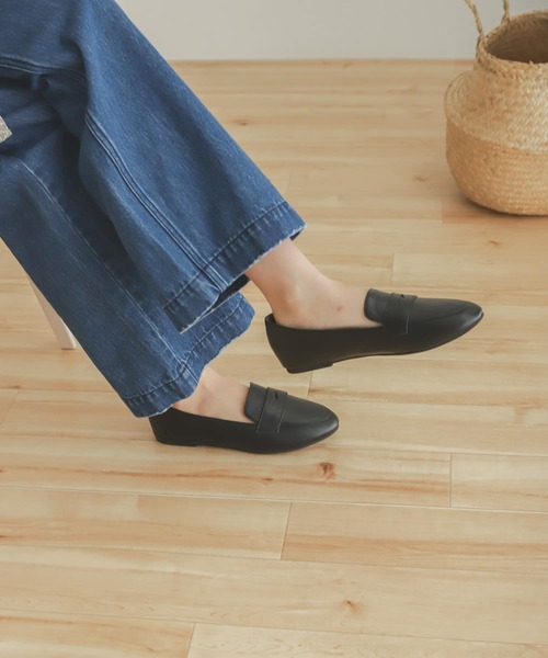 SENSE OF PLACE by URBAN RESEARCH(センスオブプレイスバイアーバンリサーチ)の「ソフトコインローファー(ローファー・レディース・ベージュ/ブラウン/ブラック・LARGE/MEDIUM/SMALL)」の4枚目の写真