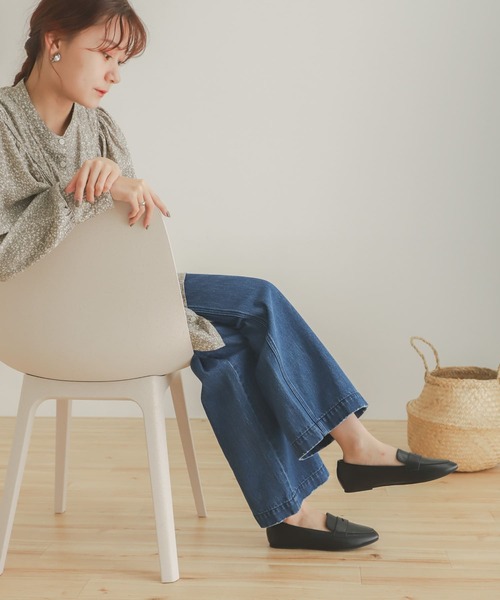 SENSE OF PLACE by URBAN RESEARCH(センスオブプレイスバイアーバンリサーチ)の「ソフトコインローファー(ローファー・レディース・ベージュ/ブラウン/ブラック・LARGE/MEDIUM/SMALL)」の5枚目の写真