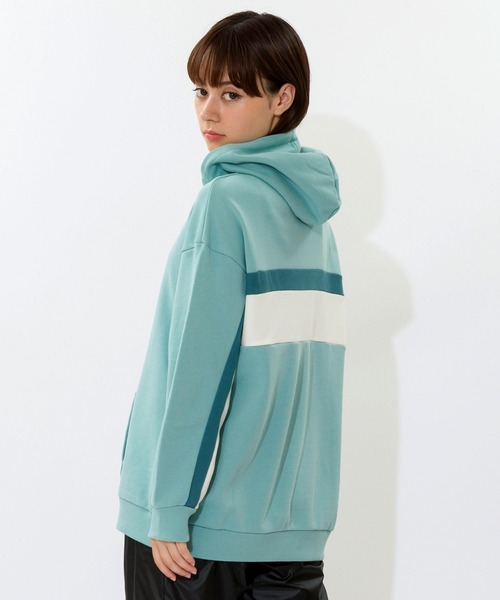 NEW BALANCE（ニューバランス）の「NB Athletics Higher Learning スウェット フーディ―（パーカー・レディース・ライトブルー/ブラック/レッド系その他・SMALL/MEDIUM/LARGE/X-LARGE）」の3枚目の写真