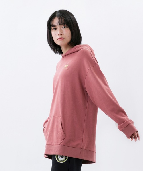 NEW BALANCE（ニューバランス）の「NB Athletics Higher Learning スウェット フーディ―（パーカー・レディース・ライトブルー/ブラック/レッド系その他・SMALL/MEDIUM/LARGE/X-LARGE）」の5枚目の写真