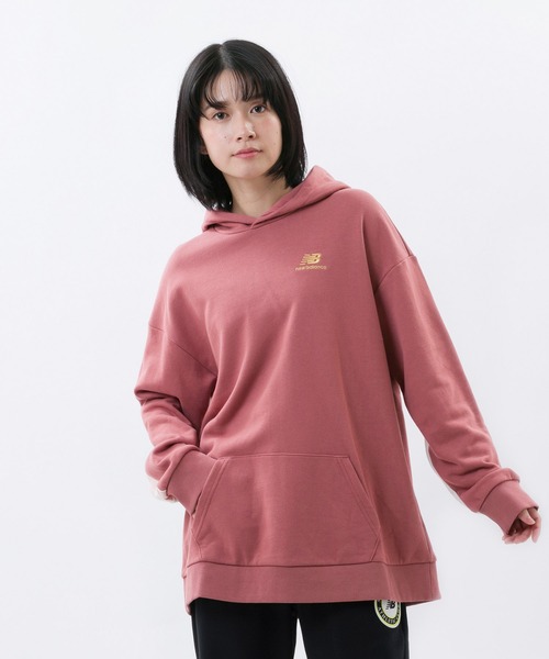 NEW BALANCE（ニューバランス）の「NB Athletics Higher Learning スウェット フーディ―（パーカー・レディース・ライトブルー/ブラック/レッド系その他・SMALL/MEDIUM/LARGE/X-LARGE）」の15枚目の写真