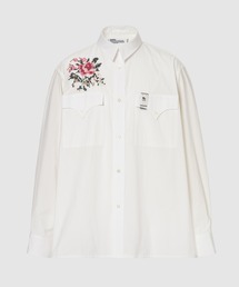 DAIRIKU | Flower Cross Em Shirt with Money Clip(シャツ/ブラウス)