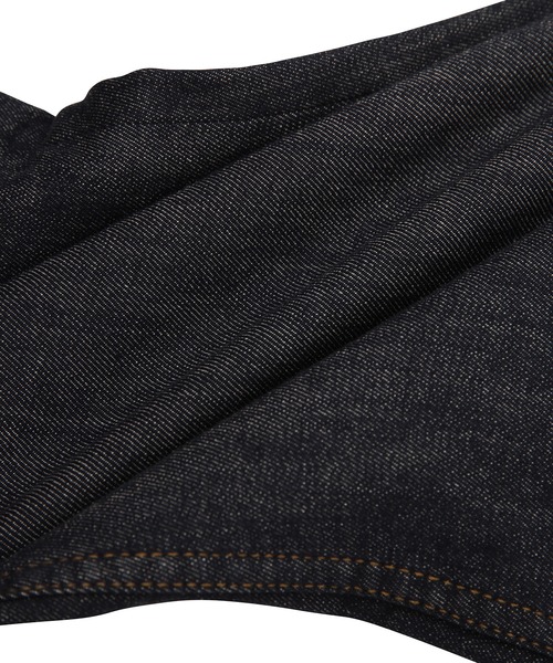 UNION STATION（ユニオンステーション）の「“Monday Thoughts” 【もの思いの月曜日】反応染めハイパワーストレッチスリムストレートデニム（デニムパンツ・メンズ・ネイビー・LL/S/M/L）」の14枚目の写真