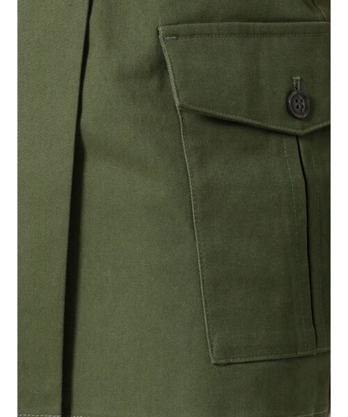 EVRIS（エヴリス）の「パッチポケットトラップミニスカート（スカート・レディース・カーキ/ブラック/アイボリー・MEDIUM/SMALL）」の17枚目の写真