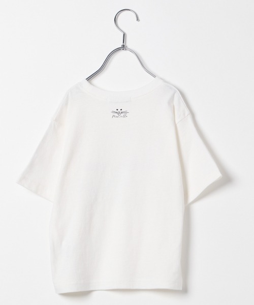 JEANASIS（ジーナシス）の「【KIDS】アソートプリントTEE/218284（Tシャツ/カットソー・キッズ・ホワイト/ブラック/キナリ・120/140）」の4枚目の写真