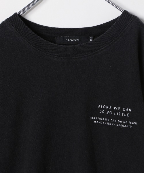 JEANASIS（ジーナシス）の「【KIDS】アソートプリントTEE/218284（Tシャツ/カットソー・キッズ・ホワイト/ブラック/キナリ・120/140）」の7枚目の写真