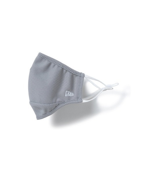NEW ERA（ニューエラ）の「ニューエラ NEW ERA / MASK FACE COVERINGS マスク ロゴエンブロイダリー グレー（マスク・メンズ・グレー・FREE）」の2枚目の写真