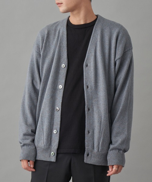 crepuscule（クレプスキュール）の「crepuscule cardigan (2103-006)（カーディガン/ボレロ・メンズ・カーキ/グリーン系その他/ブルー系その他・2/1）」の3枚目の写真