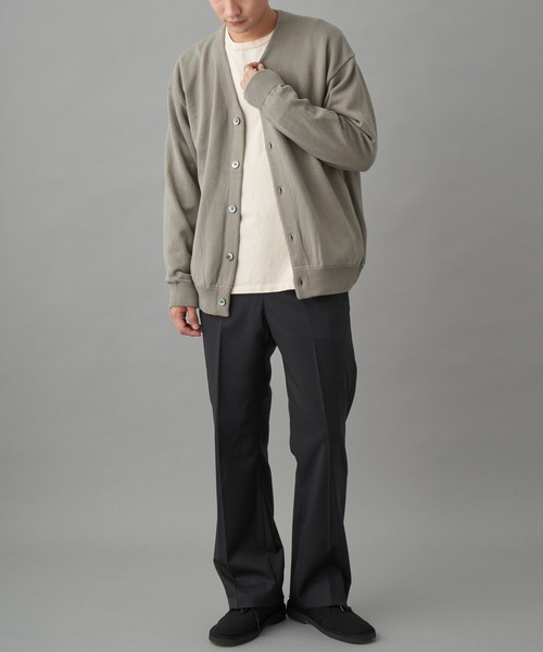 crepuscule（クレプスキュール）の「crepuscule cardigan (2103-006)（カーディガン/ボレロ・メンズ・カーキ/グリーン系その他/ブルー系その他・2/1）」の6枚目の写真