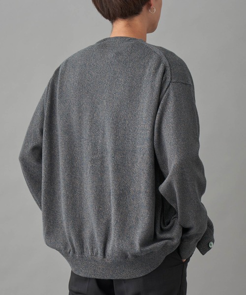 crepuscule（クレプスキュール）の「crepuscule cardigan (2103-006)（カーディガン/ボレロ・メンズ・カーキ/グリーン系その他/ブルー系その他・2/1）」の8枚目の写真