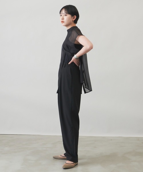 セール】ツータックパンツ / 低身長向けSサイズ有（スラックス）｜Aunt