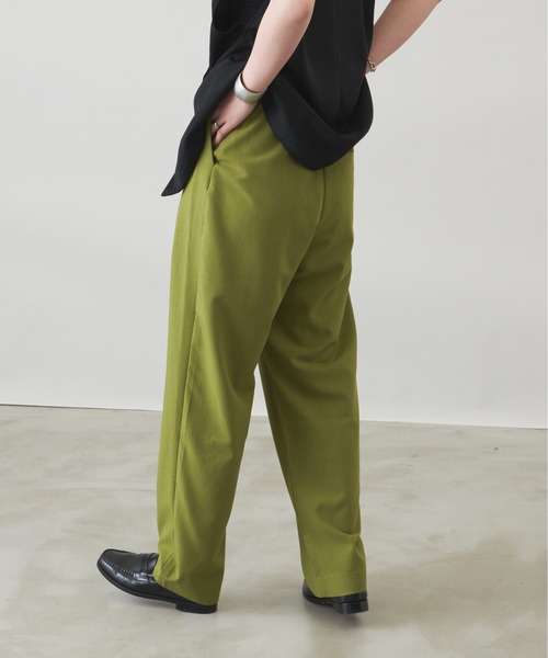 セール】ツータックパンツ / 低身長向けSサイズ有（スラックス