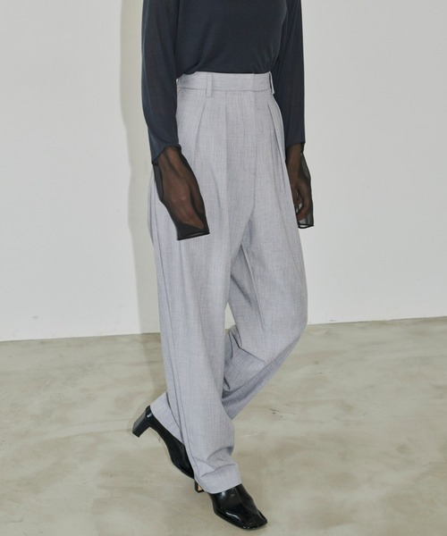 hiro1955　Hardy　The Duchess 2 3/4\"未使用品 セール】ツータックパンツ / 低身長向けSサイズ有（スラックス