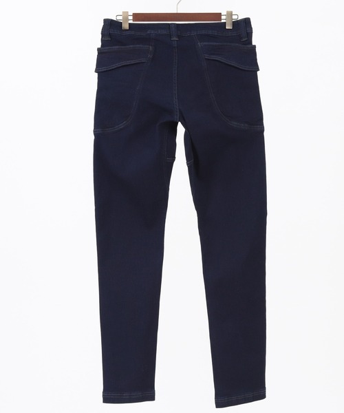 CAMBIO（カンビオ）の「mp9358-Accent Pocket Denim Jodhpurs Pants パンツ（デニムパンツ・メンズ・ブルー/ノンウォッシュ/インディゴブルー・M/S/L）」の12枚目の写真