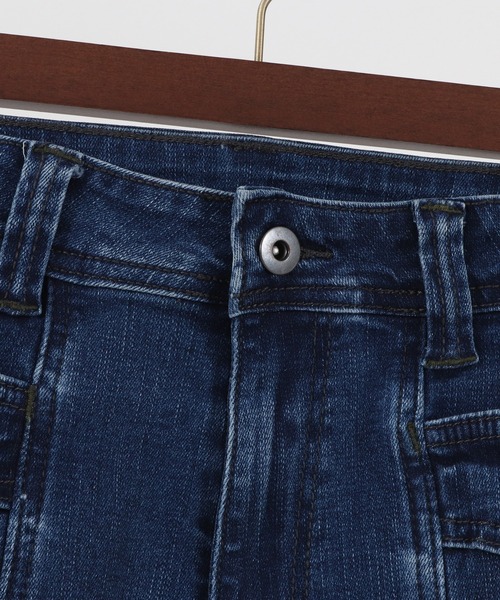 CAMBIO（カンビオ）の「mp9358-Accent Pocket Denim Jodhpurs Pants パンツ（デニムパンツ・メンズ・ブルー/ノンウォッシュ/インディゴブルー・M/S/L）」の21枚目の写真