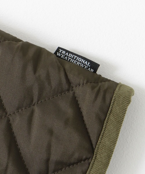 Traditional Weatherwear（トラディショナルウェザーウェア）の「『一部WEB限定サイズ/別注』Traditional Weatherwear ARKLEY LONG（ダウンジャケット/コート・レディース・ブラック/カーキ/アイボリー・34/32）」の9枚目の写真