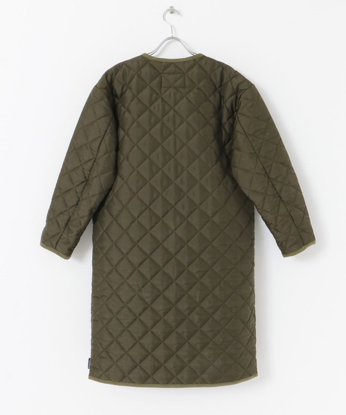 Traditional Weatherwear（トラディショナルウェザーウェア）の「『一部WEB限定サイズ/別注』Traditional Weatherwear ARKLEY LONG（ダウンジャケット/コート・レディース・ブラック/カーキ/アイボリー・34/32）」の7枚目の写真