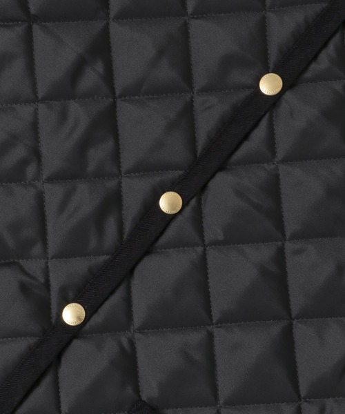 Traditional Weatherwear（トラディショナルウェザーウェア）の「『一部WEB限定サイズ/別注』Traditional Weatherwear ARKLEY LONG（ダウンジャケット/コート・レディース・ブラック/カーキ/アイボリー・34/32）」の4枚目の写真