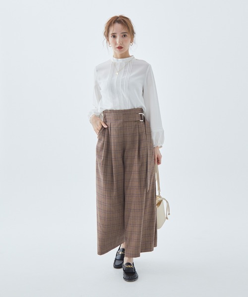 Fabulous Angela(ファビュラスアンジェラ)の「レースピンタックブラウス(シャツ/ブラウス・レディース・ブラック/オフホワイト/ブラウン・FREE)」の21枚目の写真