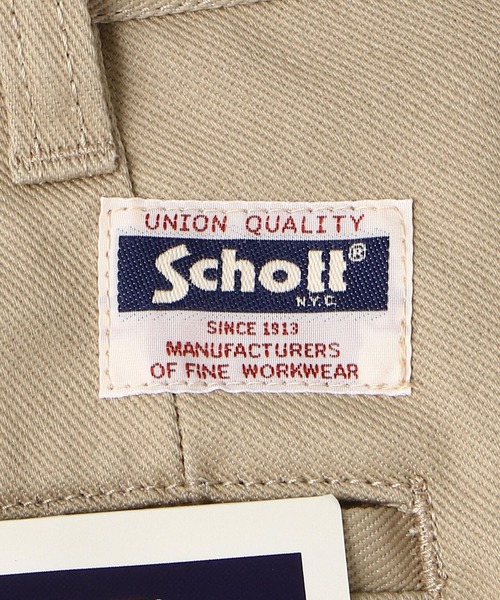 schott（ショット）の「Schott/ショット/TC DOUBLE PLEATED WIDE PANTS/2タック パンツ（その他パンツ・メンズ・ブラック/ダークブラウン/グレー/カーキ/キナリ/グリーン・SMALL/MEDIUM/LARGE/X-LARGE）」の8枚目の写真