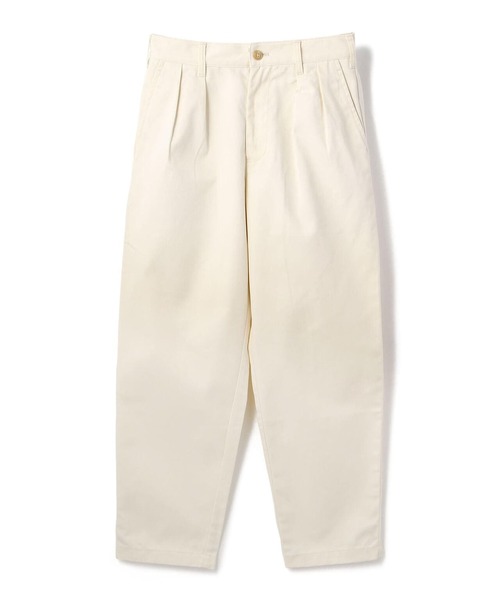 schott（ショット）の「Schott/ショット/TC DOUBLE PLEATED WIDE PANTS/2タック パンツ（その他パンツ・メンズ・ブラック/ダークブラウン/グレー/カーキ/キナリ/グリーン・SMALL/MEDIUM/LARGE/X-LARGE）」の9枚目の写真