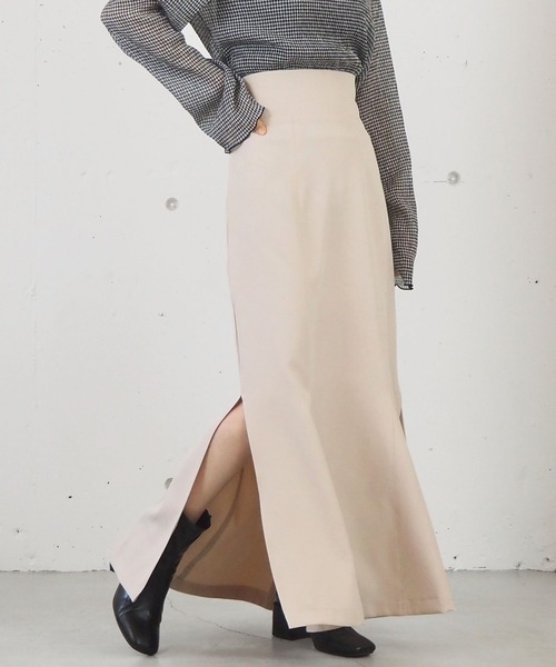 tiptop（ティップトップ）の「マーメイドスカート（スカート・レディース・ブラック/ライトベージュ/A/ブラウン/ブラック系その他2/ブルー/B/アイボリー/ブラック系その他/D/C/E/F/G・FREE）」の10枚目の写真