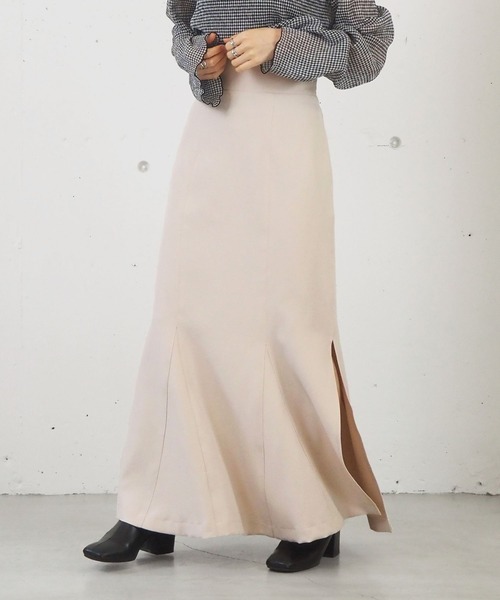 tiptop（ティップトップ）の「マーメイドスカート（スカート・レディース・ブラック/ライトベージュ/A/ブラウン/ブラック系その他2/ブルー/B/アイボリー/ブラック系その他/D/C/E/F/G・FREE）」の18枚目の写真