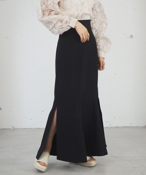 tiptop（ティップトップ）の「マーメイドスカート（スカート・レディース・ブラック/ライトベージュ/A/ブラウン/ブラック系その他2/ブルー/B/アイボリー/ブラック系その他/D/C/E/F/G・FREE）」の20枚目の写真