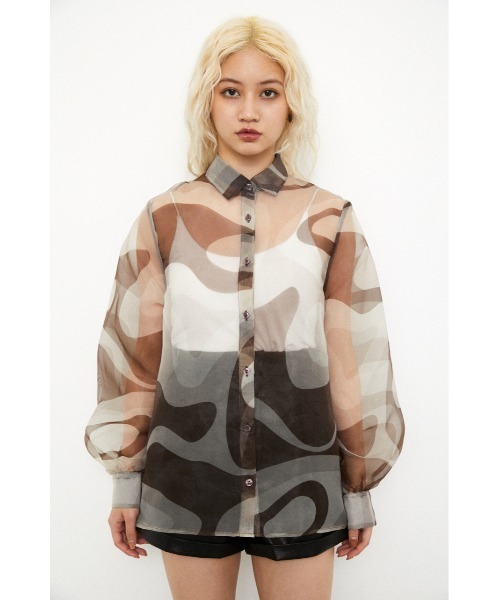 ラグアジェム LAGUAGEM トップス 白 LAGUA GEM（ラグアジェム）の「FLOR LACE トップス（Tシャツ