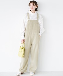 haco! | カジュアルすぎずにかっこよく着たい!を叶えてくれる 大人のためのシンプルサロペット(サロペット/オーバーオール)